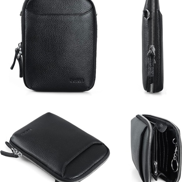 Leather crossbag - Picture 4 of 12